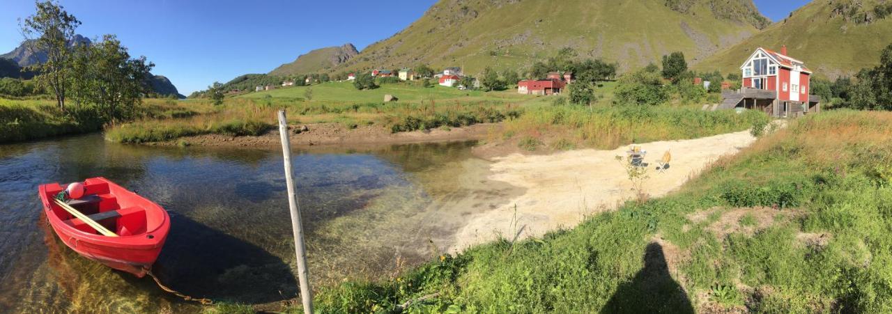 Lofoten Fjord Lodge Saupstad  Esterno foto