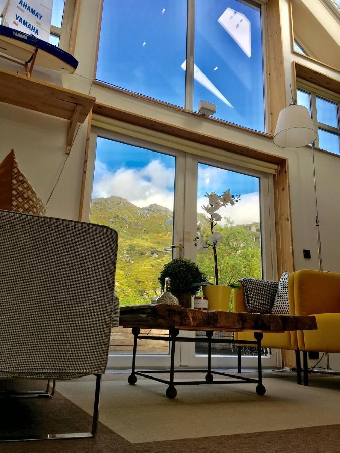 Lofoten Fjord Lodge Saupstad  Esterno foto