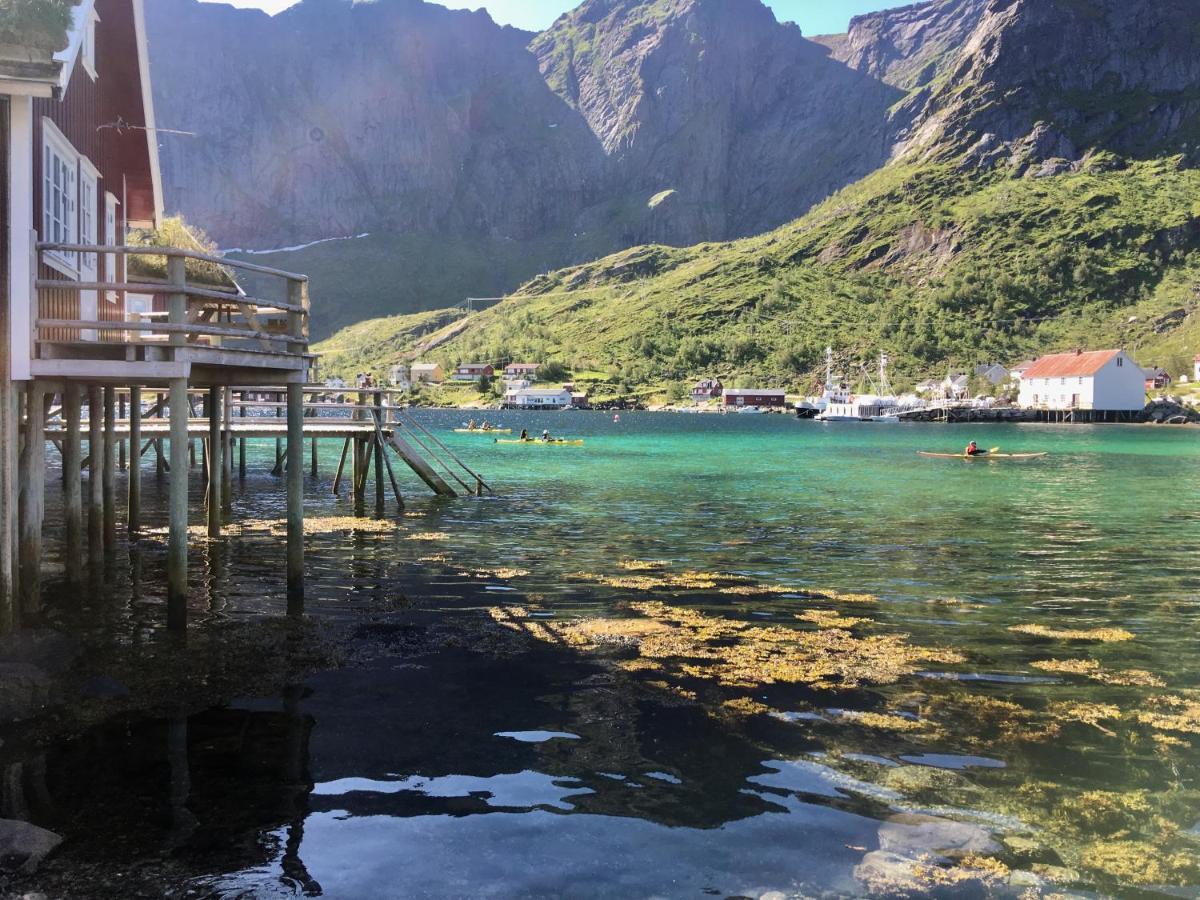 Lofoten Fjord Lodge Saupstad  Esterno foto
