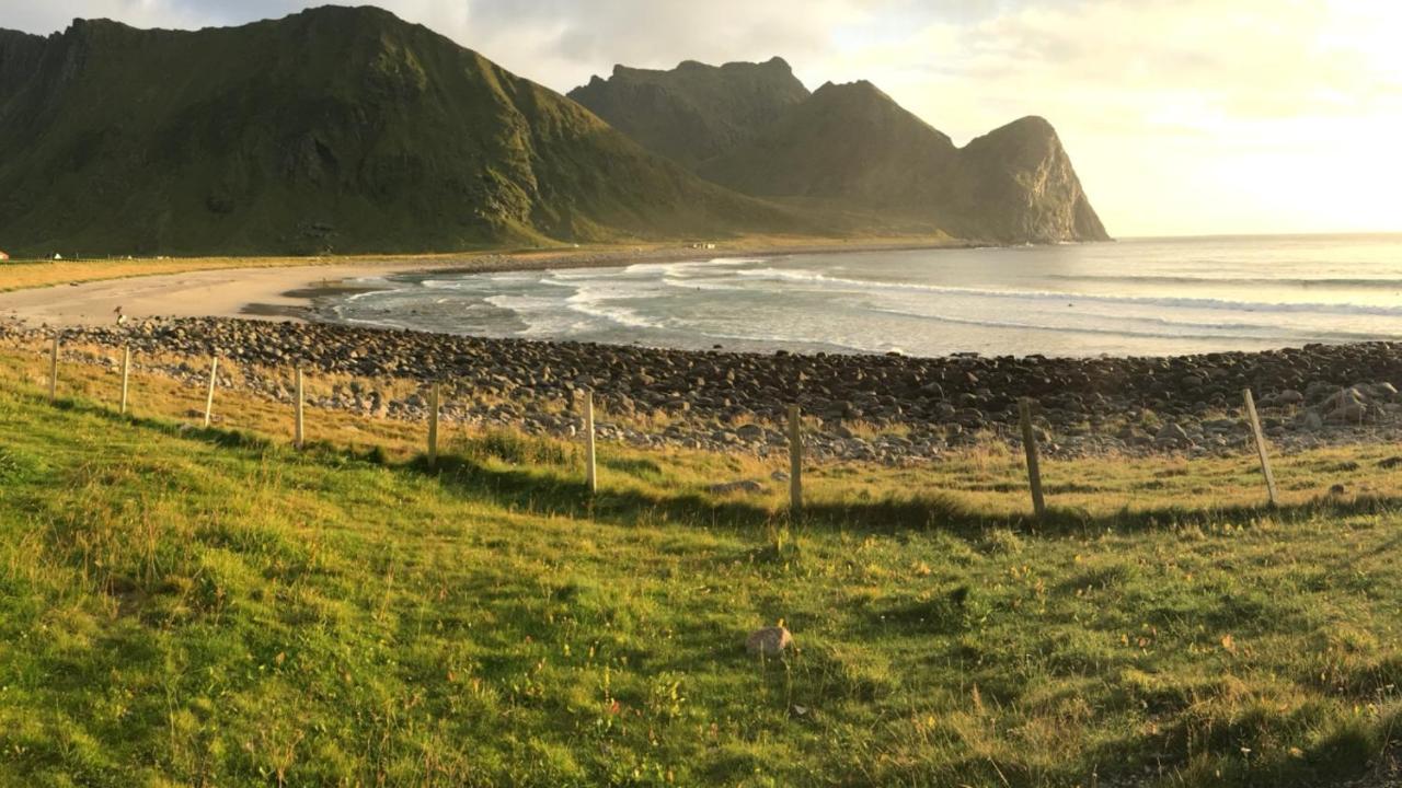 Lofoten Fjord Lodge Saupstad  Esterno foto