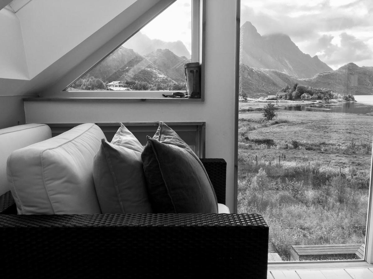Lofoten Fjord Lodge Saupstad  Esterno foto