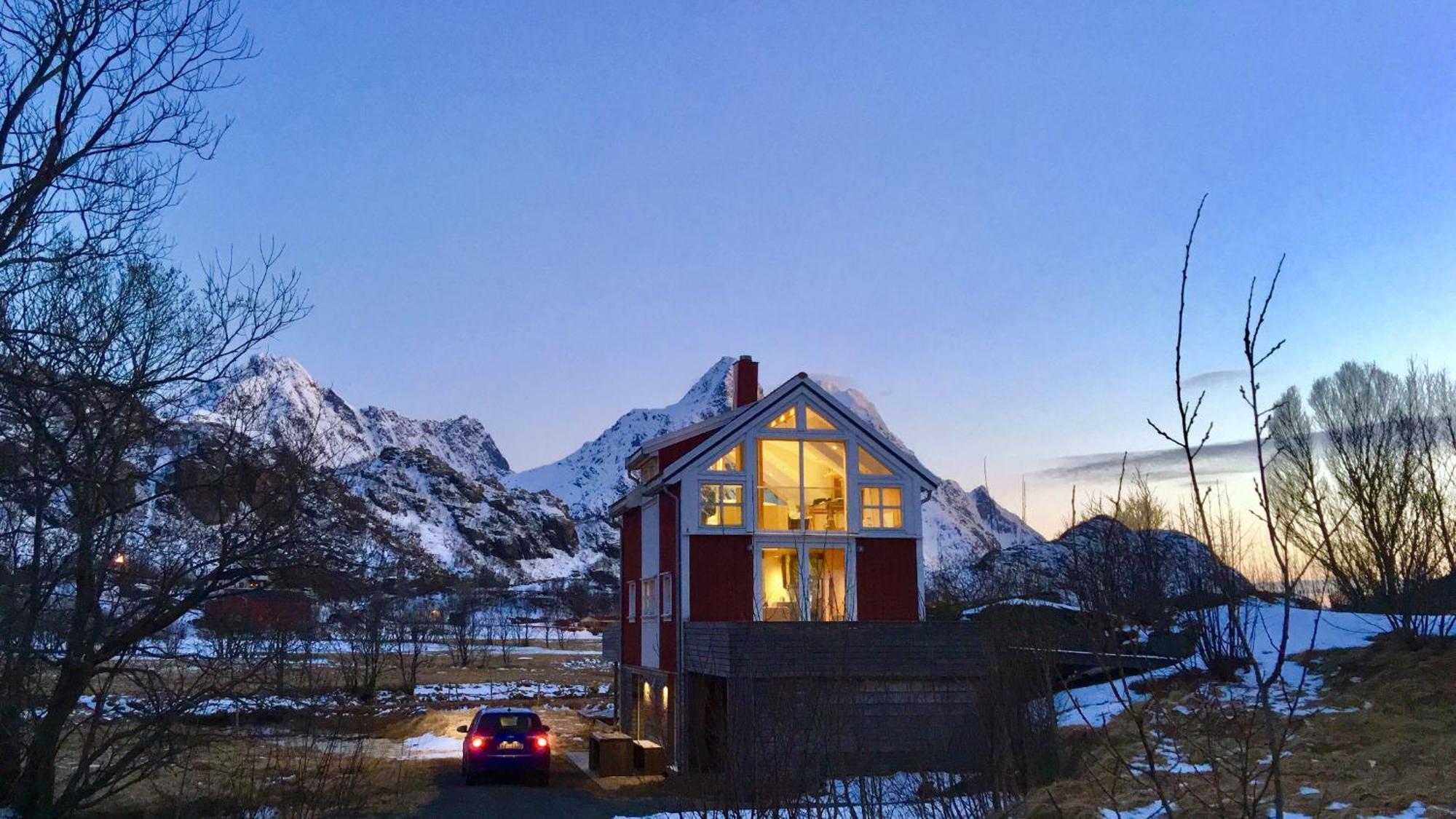 Lofoten Fjord Lodge Saupstad  Camera foto